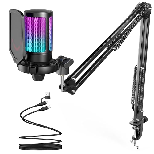 USB Gaming Microphone AmpliGame A6T