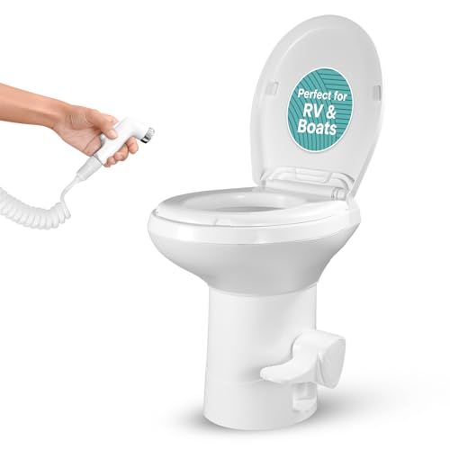 SereneLife Compact RV Toilet