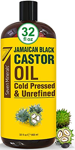 Seven Minerals Jamaican Black Castor Oil 32oz
