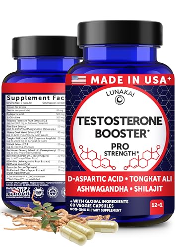 Lunakai Natural Testosterone Booster for Men