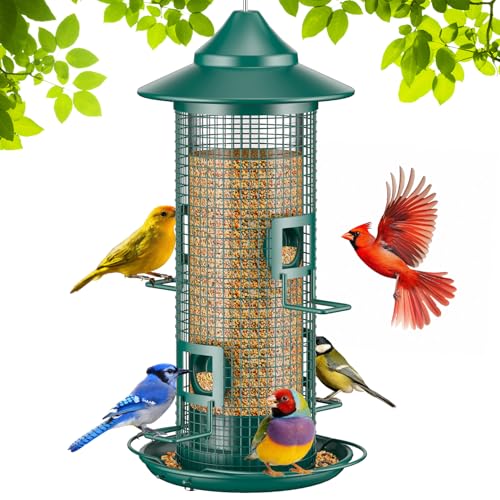 Jarkyfine Metal Bird Feeder