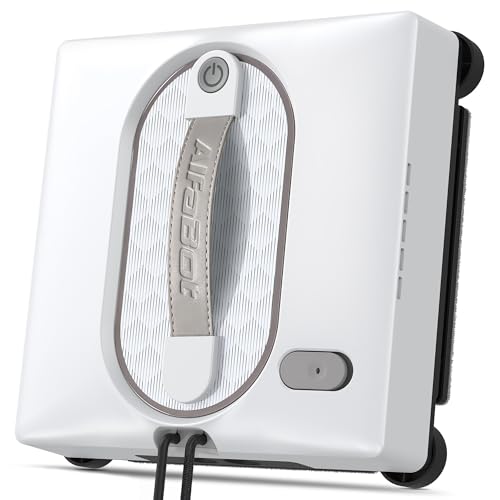 AlfaBot Robotic Window Cleaner with Auto Spray