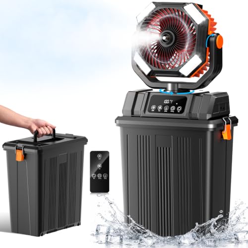 Etholzon 40000mAh Portable Misting Fan