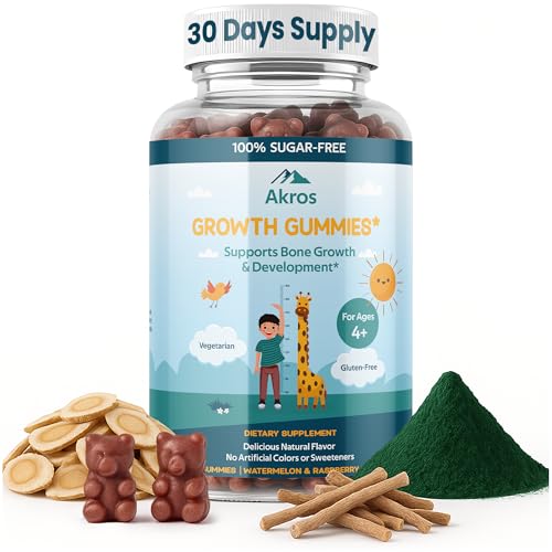 Akros Growth Gummies for Kids & Teens