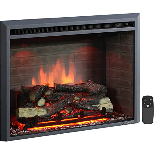 PuraFlame Western Electric Fireplace Insert