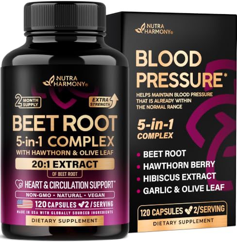 Beet Root Blood Pressure Support Supplement