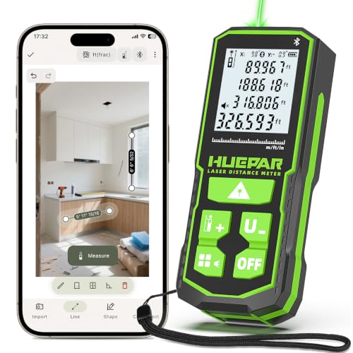 Huepar 330Ft Green Laser Distance Meter