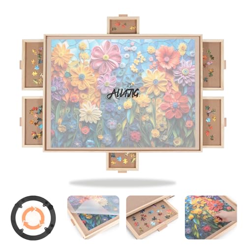 Rotating Puzzle Board