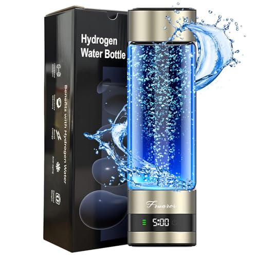 Fruaros Hydrogen Water Bottle Generator Gold
