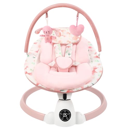 Suihuooo Infant Swing with Bluetooth