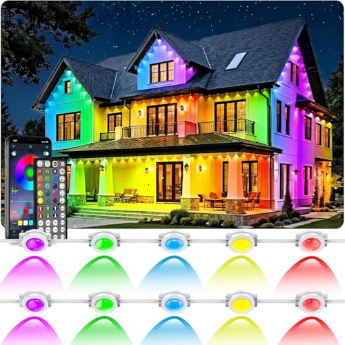 RCUICA 500FT Outdoor Smart Lights