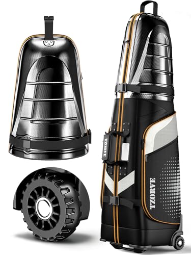 Tzorve Golf Travel Bag with Carbon Fiber Top