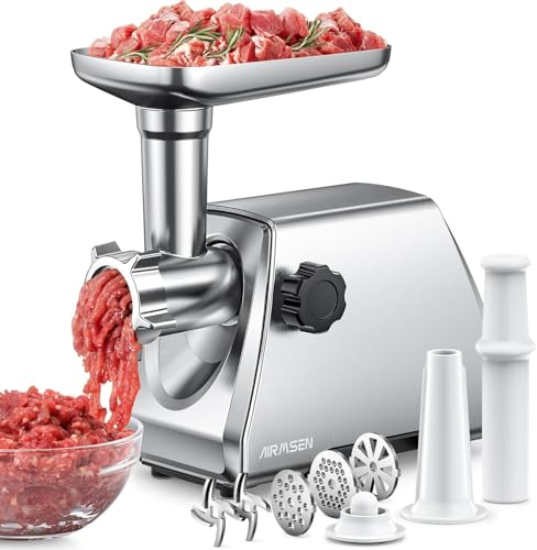AIRMSEN Electric Meat Grinder and Mincer