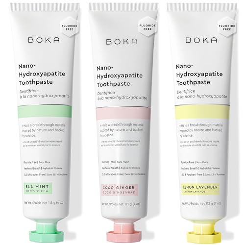 Boka Fluoride Free Toothpaste Variety Pack