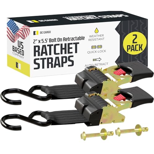 DC Cargo Mall Ratchet Tie Down Straps