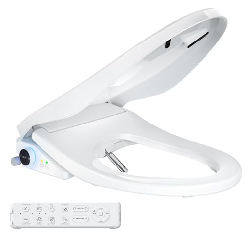 SmartWhale Electric Bidet Toilet Seat Elongated