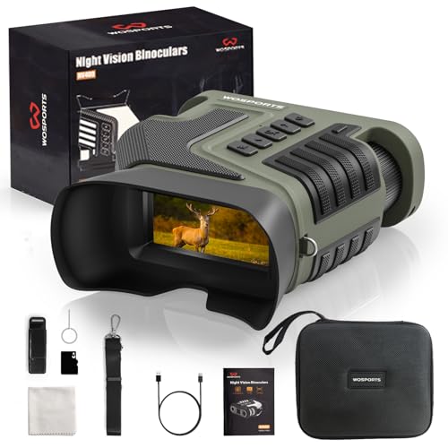 WOSPORTS Night Vision Binoculars 4K