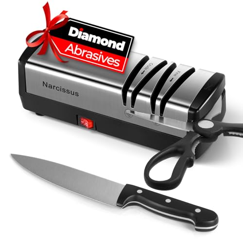 Narcissus Electric Knife and Scissors Sharpener