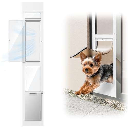 FurrFinesse Adjustable Sliding Glass Doggy Door