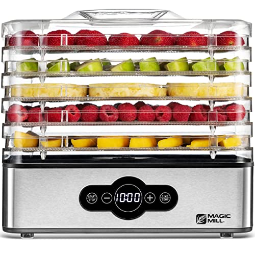 Magic Mill Food Dehydrator with Timer & Temp Control