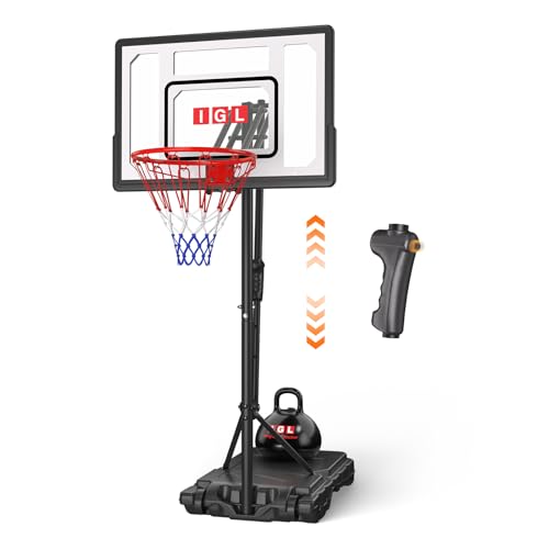 IGL Kids Adjustable Basketball Hoop
