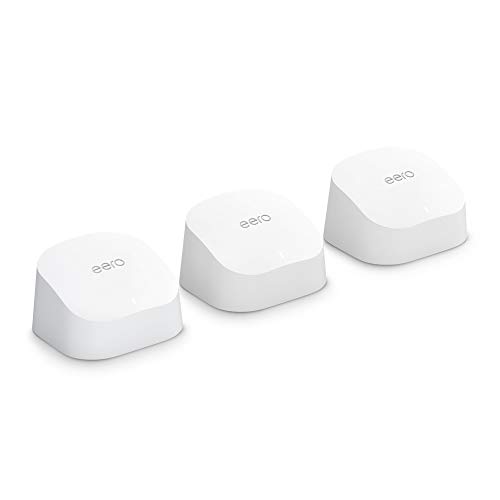 Amazon eero 6 Mesh Wi-Fi System 3-Pack