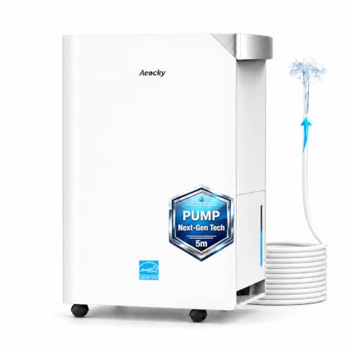 AEOCKY Energy Star Dehumidifier with Pump 7000 Sq.Ft