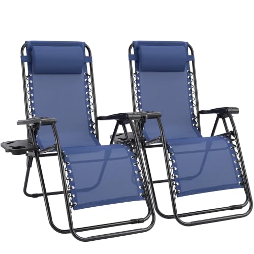 Sweetcrispy Zero Gravity Outdoor Reclining Chairs