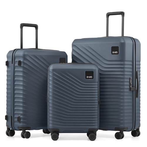 Coolife Expandable Hardside Luggage Set