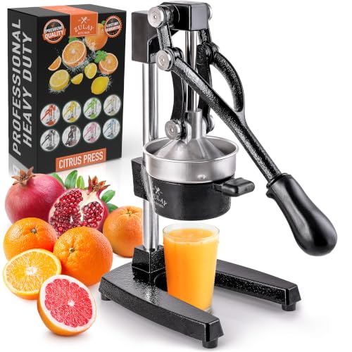 Zulay Kitchen Cast-Iron Citrus Juicer
