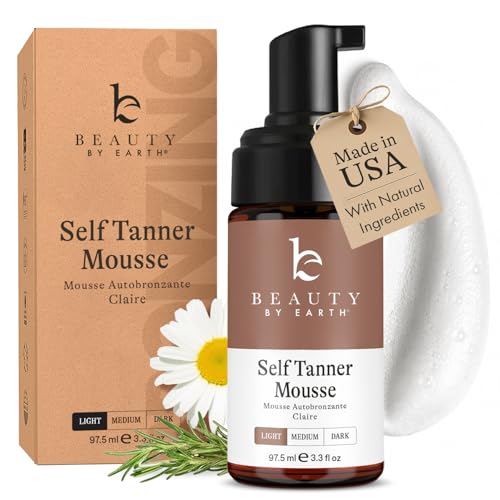 Self Tanner Mousse for Fair to Medium Skin