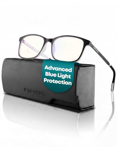 Prospek Blue Light Glasses White-Black