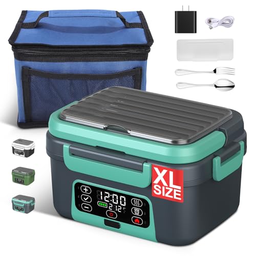 EDCREATY Cordless Electric Heated Lunch Box