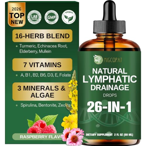 Migcopat Liposomal Lymphatic Drainage & Immune Support Drops