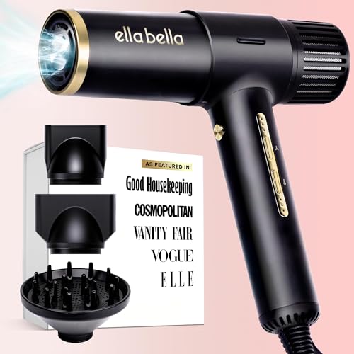 Ionic Salon Hair Dryer with Diffuser