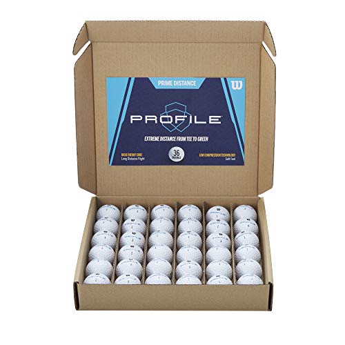 Wilson Profile Distance Golf Balls 36-Pack