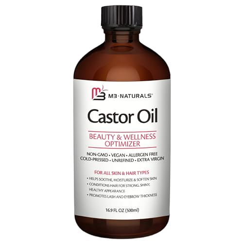 Hexane-Free Cold Pressed Castor Oil