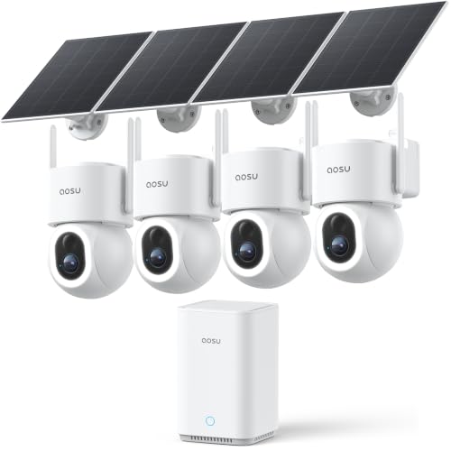 Aosu SolarCam D1 Max 4-Cam Kit
