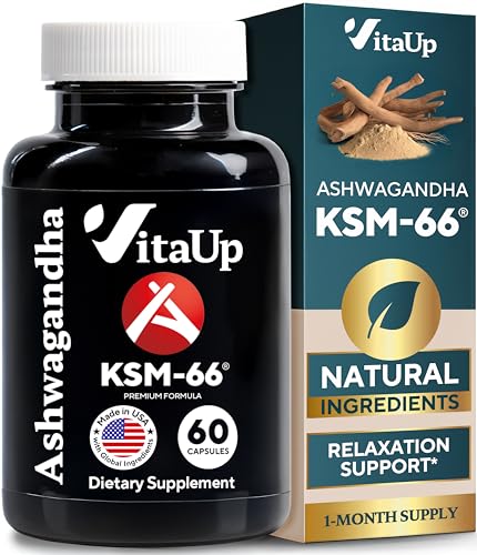 VitaUp Ashwagandha KSM-66 Supplements