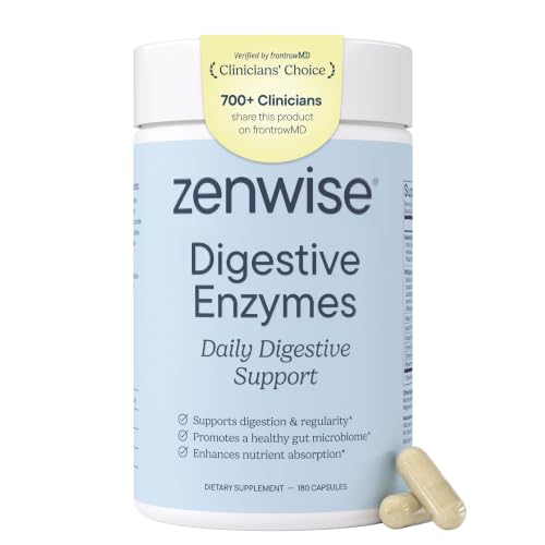 Zenwise Health Digestive Enzymes Probiotic Multi 180 Count