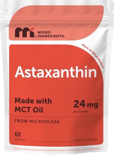 Astaxanthin 24mg Antioxidant Supplement