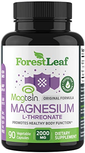 ForestLeaf Magnesium L-Threonate 2000mg Supplement