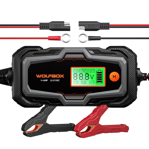 WOLFBOX BC40 Car Battery Charger and Maintainer