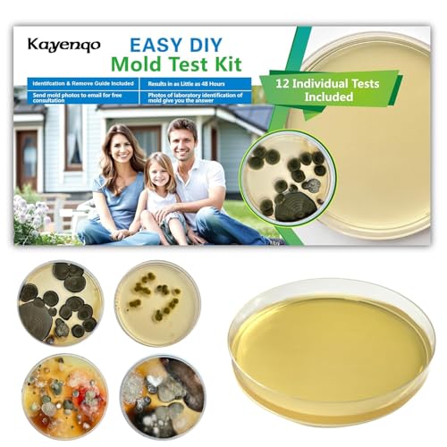 Mold Test Kit for Home - 12 Tests