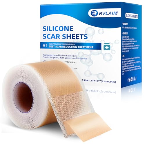 Rvlaim Silicone Scar Sheets Tape Roll