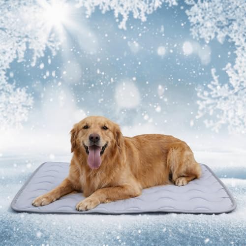 NAMOTEK Washable Dog Cooling Mat