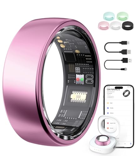 Wepmous AI Smart Ring for Women Men, Health Ring with AI Health Analysis