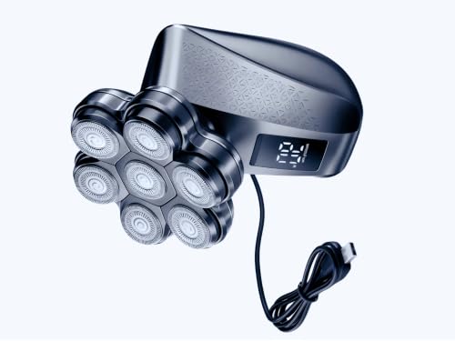TEPOTZ 7D Electric Head Shaver Kit