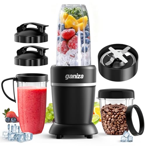 Ganiza 1300W Portable Smoothie Blender Set