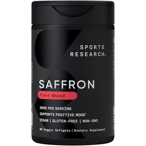 Sports Research Pure Saffron Supplement 30 mg